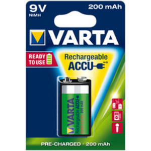 VARTA Pile NiMH 'RECHARGE ACCU Power', E-bloc (6F22)