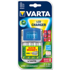 VARTA Chargeur LCD Charger, avec adaptateur