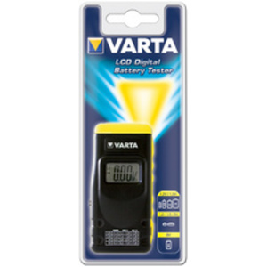 VARTA Testeur de piles, avec affichage LCD, noir