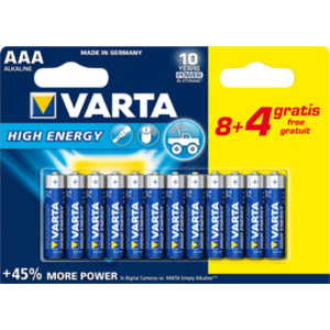 VARTA Pile alcaline Longlife Power, Micro (AAA/LR03)  - 46288