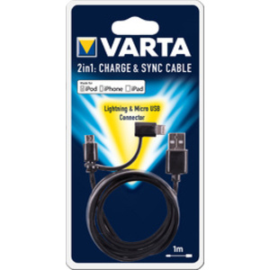 VARTA Câble de chargement & câble de transfert de données