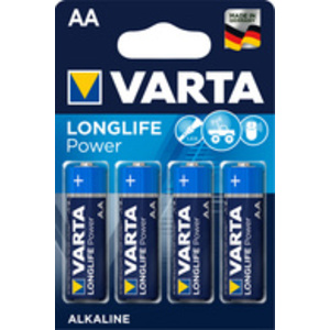 VARTA Pile alcaline 'LONGLIFE Power', Mignon (AA/LR6)