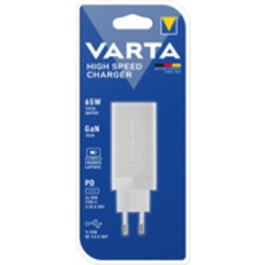 VARTA Adaptateur USB High Speed Charger, 65 W, blanc