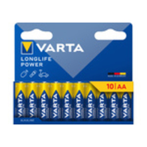 VARTA Pile alcaline 'LONGLIFE POWER', Mignon AA, pack de 12