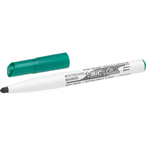 BIC Marqueur pour tableau blanc Velleda Medium 1741, vert  - 11083