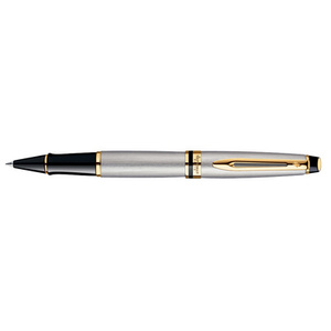 WATERMAN Recharge pour stylo roller, tracé: F, noir  - 11337
