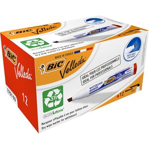 BIC Marqueur pour tableau blanc Velleda 1751, rouge  - 11377