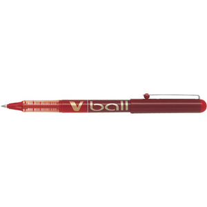 PILOT Stylo roller V Ball VB7, pointe métal, noir  - 11567