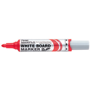 Pentel Marqueur pour tableau blanc MAXIFLO MWL5M, rouge - 11595