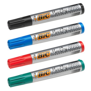 BIC Marqueur permanent 2300 Ecolutions, pointe biseautée,  - 12082