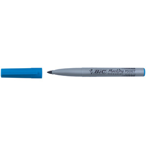 BIC Marqueur permanent Marking POCKET ECOlutions, bleu  - 13774