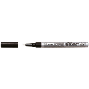 PILOT Marqueur permanent SUPER COLOR Silver, fin, argent