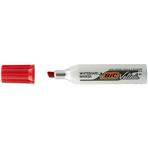BIC Marqueur pour tableau blanc Velleda 1781, rouge - 19936
