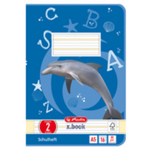 herlitz Cahier scolaire x.book, A5, linéature 1