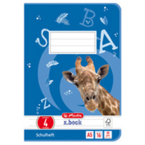 herlitz Cahier scolaire x.book, A5, linéature 1