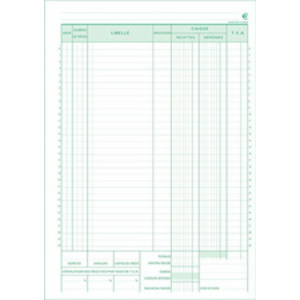 EXACOMPTA Manifold 'Caisse', 297 x 210 mm, dupli  - 27040