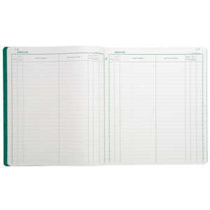 EXACOMPTA Piqûre 'Enregistrement du courrier', 80 pages  - 21257