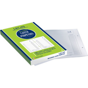 LECAS Agenda perpétuel Recettes - Dépenses