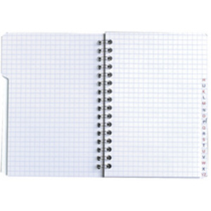 Oxford Carnet répertoire, reliure intégrale, 170 x 220 mm  - 22000