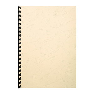 EXACOMPTA Couverture de reliure FOREVER, A4, ivoire