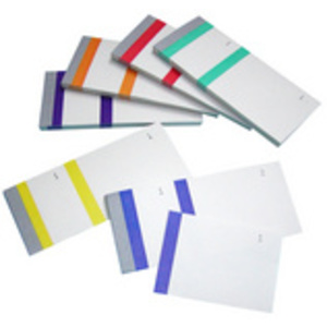 ELVE Bloc vendeur, dimensions: (L)135 x (H)60 mm, bleu  - 23540