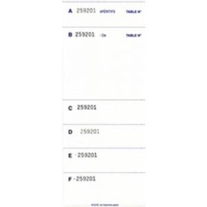 ELVE Bloc brasserie dupli, 50 feuilles autocopiantes