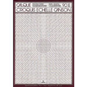 CANSON Papier calque pour dessin technique, A4, 90/95 g/m2  - 24681