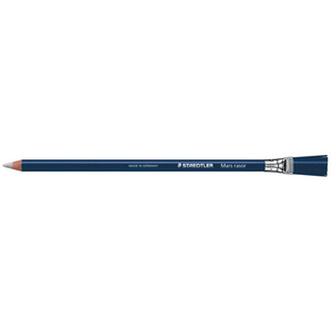 STAEDTLER Stylo-gomme Mars rasor, avec petite brosse, bleu