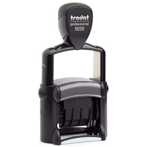 trodat Tampon dateur français 5030, encrage automatique,noir  - 44050