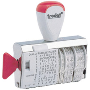 trodat Tampon multiformule 1117, avec dateur, francais