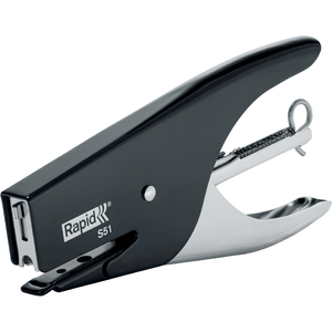 Rapid Pince agrafeuse Supreme S51, capacité:15 feuilles,noir  - 44426