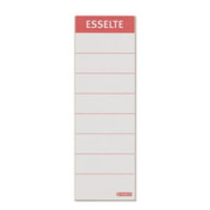 Esselte Etiquette pour dos de classeur, 60 x 190 mm, blanc  - 53990