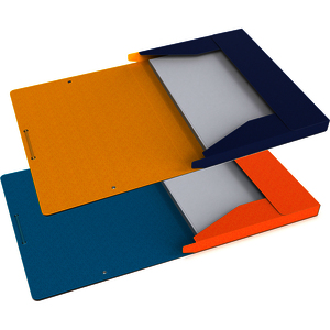 Oxford Boîte de classement Bicolor Recyc+, A4, assorti