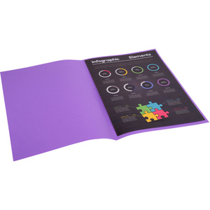 EXACOMPTA Sous-chemises ROCK'S, 220 x 310 mm, violet  - 52201