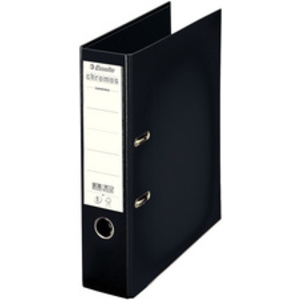 Esselte Classeur à levier Chromos, A4, 80 mm, noir  - 52222