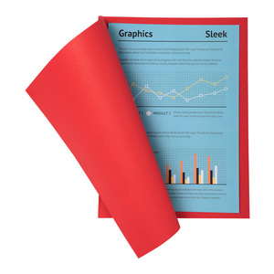 EXACOMPTA Chemises SUPER 250,A4,rouge,x100,