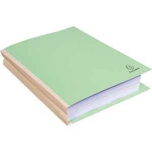 EXACOMPTA Chemise à soufflet, en carton, 320 g/m2, vert  - 52301