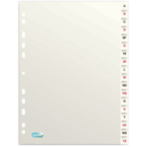 Oxford Intercalaires alphabétiques, en carton, 18 touches - 52490