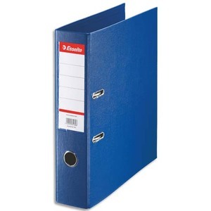 Esselte Classeur en plastique Standard, A4, 75 mm, bleu  - 52668