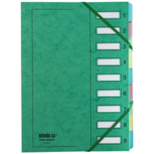 extendos Trieur à élastique série 237,12 compartiments,jaune  - 59930