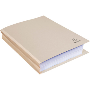 EXACOMPTA Chemise à soufflet, en carton, 320 g/m2, gris  - 54571