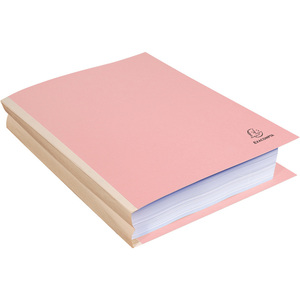 EXACOMPTA Chemise à soufflet, en carton, 320 g/m2, rose  - 54572