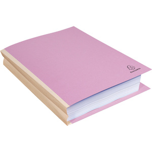 EXACOMPTA Chemise à soufflet, en carton, 320 g/m2, lilas  - 54573