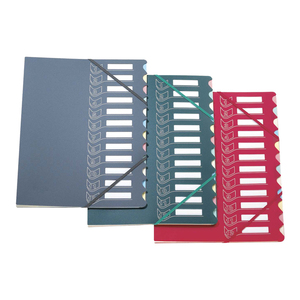 extendos Trieur à élastique série 437, 12 touches, assorti - 55819