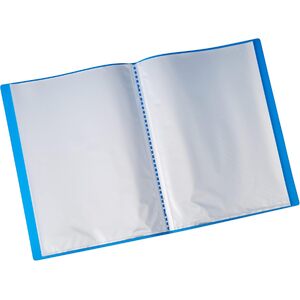 Oxford Protège-documents INITIAL, A4, 40 pochettes, bleu  - 57058
