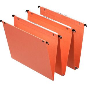 Esselte Dossiers suspendus Dual, fond: 30 mm, orange