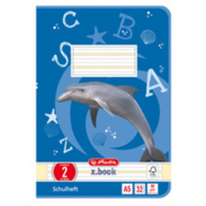 herlitz Cahier scolaire x.book, A5, linéature 5