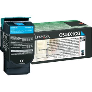 LEXMARK Toner rechargé pour LEXMARK C544/X544, cyan