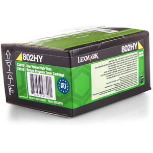LEXMARK Toner rechargé pour LEXMARK CX410, jaune, HC