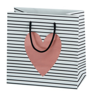 SUSY CARD Sac cadeau 'Coeurs'